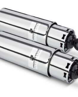 11" Full Cover 412 Series Shocks Chrome Fits 82-03 Harley FXR & Sportster