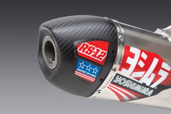 RS-12 Full Exhaust System Stainless/Aluminum Fits 21-22 Kawasaki KX250F/X - Image 6