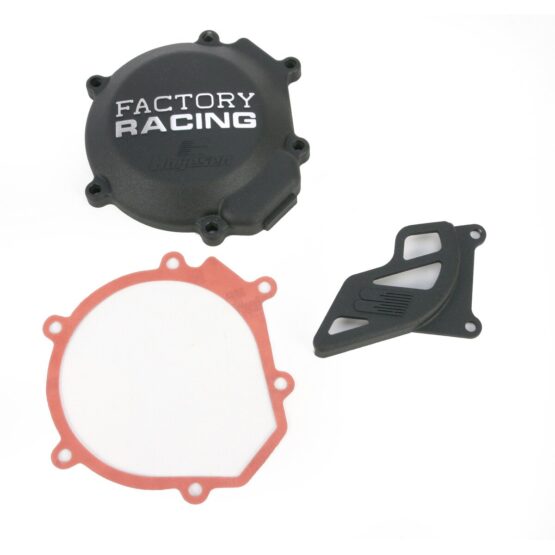 Boyesen Spectra Factory Ignition Cover Black For 90-20 KX100/80/85 RM100