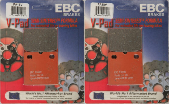 V Series Brake Pads Front Set