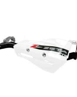 Drop Handguard Handlebar Armor / XC Protector Kit - 7/8" White / - Black