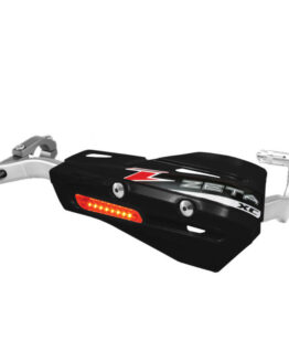 Drop Handguard Handlebar Armor / XC Flasher Protector Kit 7/8" Black / Gray