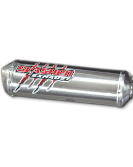 Stainless Steel Universal Muffler - 52mm Inlet w/ Spring Loop