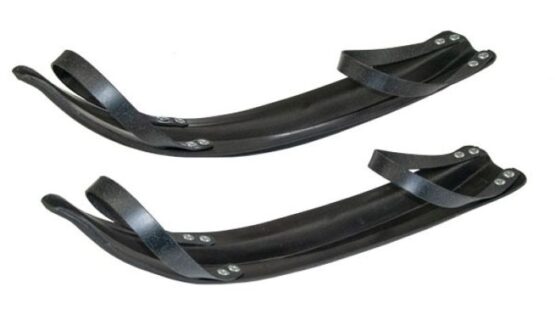 SLP Ski-Slips Universal Black Pair Snowmobile Ski Protectors