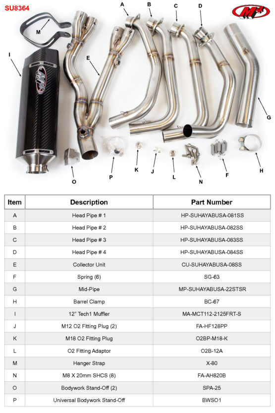 Tech1 Carbon Full Exhaust - Image 4
