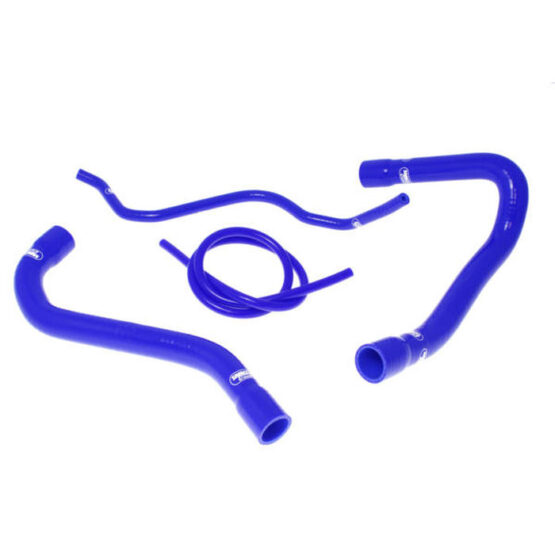 Blue Silicone Radiator Hose Kit w/ Clamps