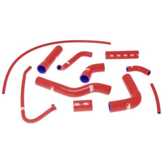 Complete Radiator Hose Kit - Red