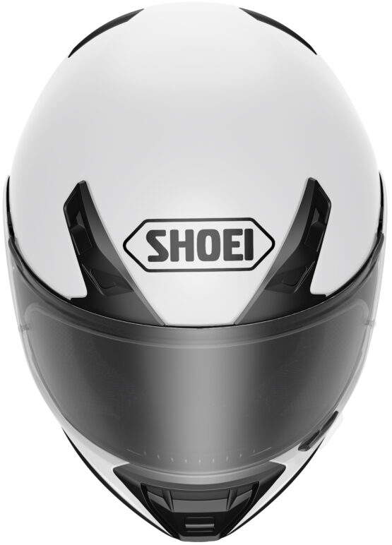 RF-SR Solid White Full-Face Motorcycle Helmet Medium - Image 3