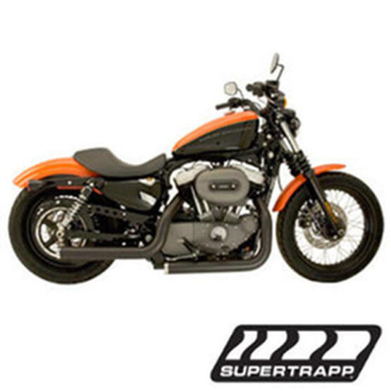 Staggered Mean Mothers Black Exhaust Drag Pipes