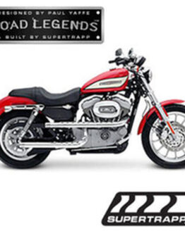 Chrome 3-Shield X Pipes Full Exhaust