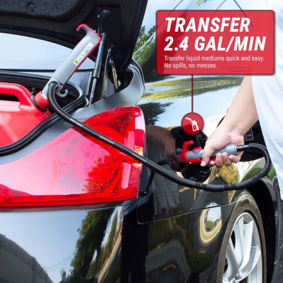 TREP01-T Telescopic Battery Powered Fuel Transfer Pump - Image 3