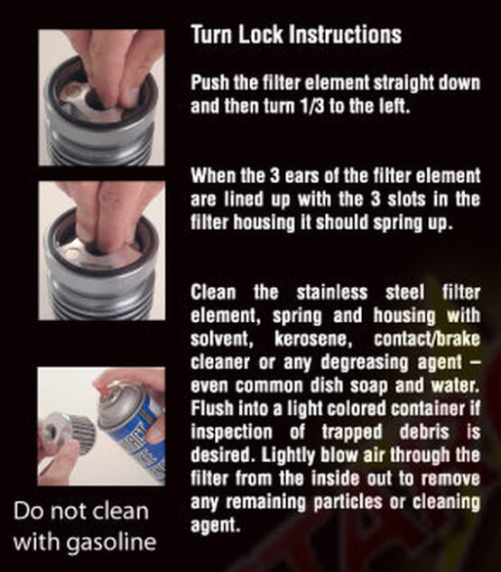 FLO Stainless Steel Spin On Oil Filter Reusable - Grey - Image 3