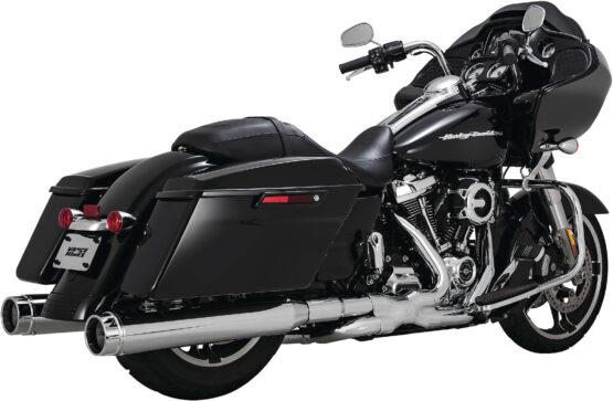 Chrome Torquer 450 4.5" Slip On Exhaust Mufflers - Image 2