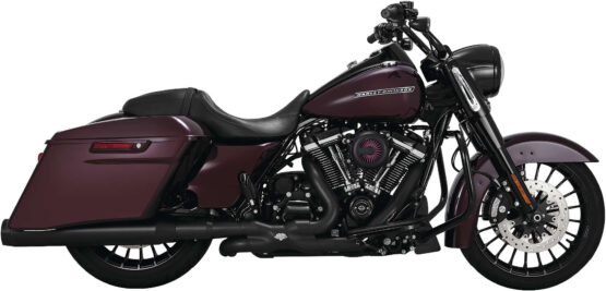Black Torquer 450 4.5" Slip On Exhaust Mufflers - Image 3