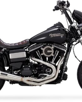 2-1 Upsweep Brushed Stainless Full Exhaust
