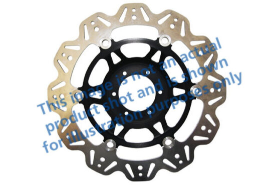 VEE Style Brake Rotor - Black Center