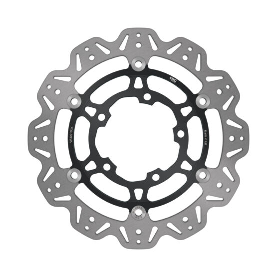 VEE Style Brake Rotors - Black Center Front Set - Image 2