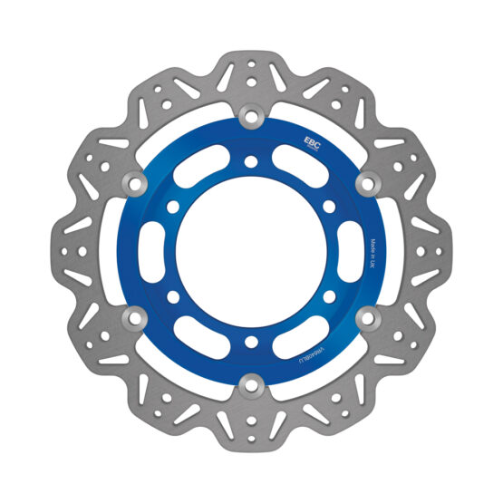 VEE Style Brake Rotor - Blue Center