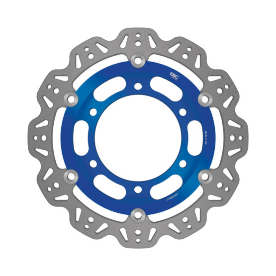 VEE Style Brake Rotor - Blue Center