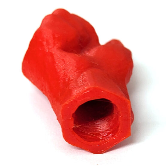 "A-OK" Thumbs-Up Valve Stem Dust Caps - Red, Pair - Image 2