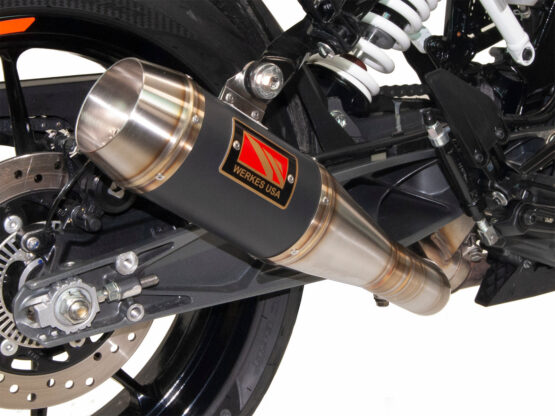 Black Center GP Slip On Exhaust - Image 2