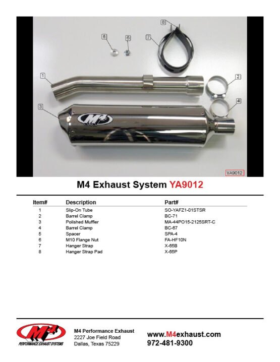 Polished Slip On Exhaust - Image 2