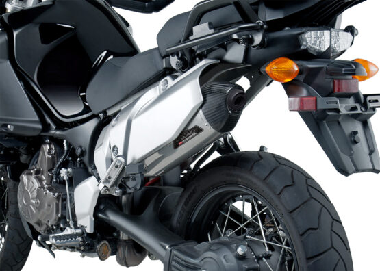Yoshimura RS-4T Slip-On Exhaust Stainless/Carbon Fits 12-20 Super Tenere 1200 - Image 2
