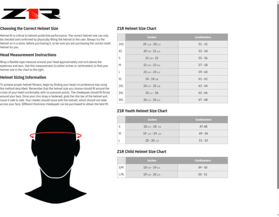 Z1R Vagrant USA Skull Helmet 2XL Black/White/Blue Unisex - Image 5