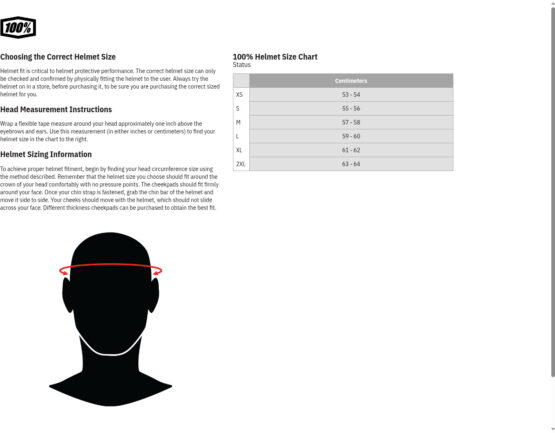 100% Status Bicycle Helmet 2XL Red Gray Unisex - Image 5