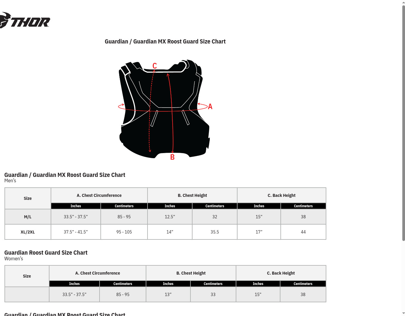Thor Youth Guardian Roost Deflector 2XS/XS Blue - Image 3