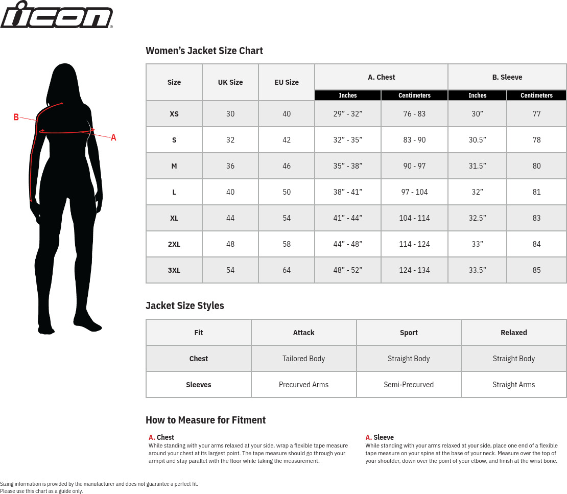 ICON Women's Overlord3 Leather Jacket Black XL - Image 3