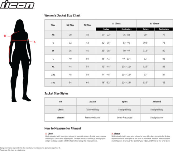ICON Women's Tuscadero2 Jacket Black S - Image 5