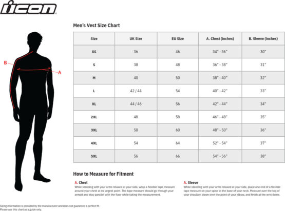 ICON Backlot Vest Black Men's L/XL - Image 5