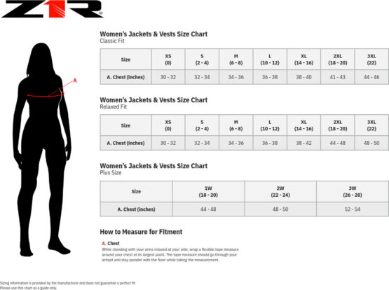 Z1R Women's Waterproof Rain Jacket Black XL - Image 2
