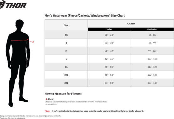 Thor Unit Light Shell Jacket Black Medium Men's - Image 4