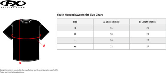 Youth Honda Wing Hoody - Image 2