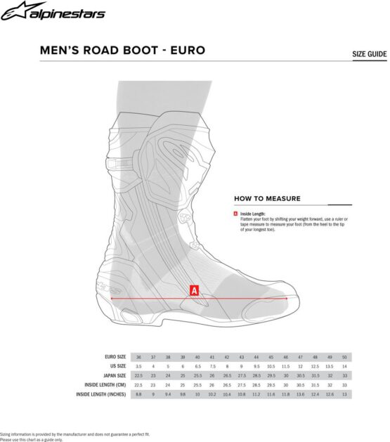 SMX-1R V2 Vented Black Motorcycle Road Boot 10.5/45 - Image 2