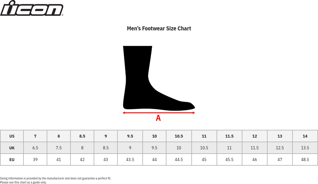 ICON Superduty6 Safety Toe Boots Black Size 8 - Image 4