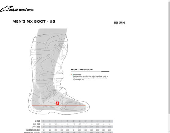 TECH 7 ENDURO DRYSTAR BOOTS BLACK/WHITE SZ 8 - Image 2