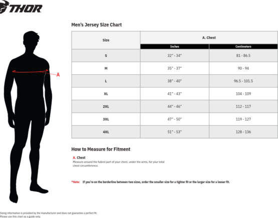 Thor Intense Assist Dart Short-Sleeve Jersey 2XL Black Red Unisex - Image 3