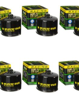 HF160RC Race Oil Filter - Black - 6 Pack