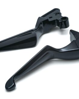 Boss Blades Lever Set Gloss Black Fits 2017-Up Touring