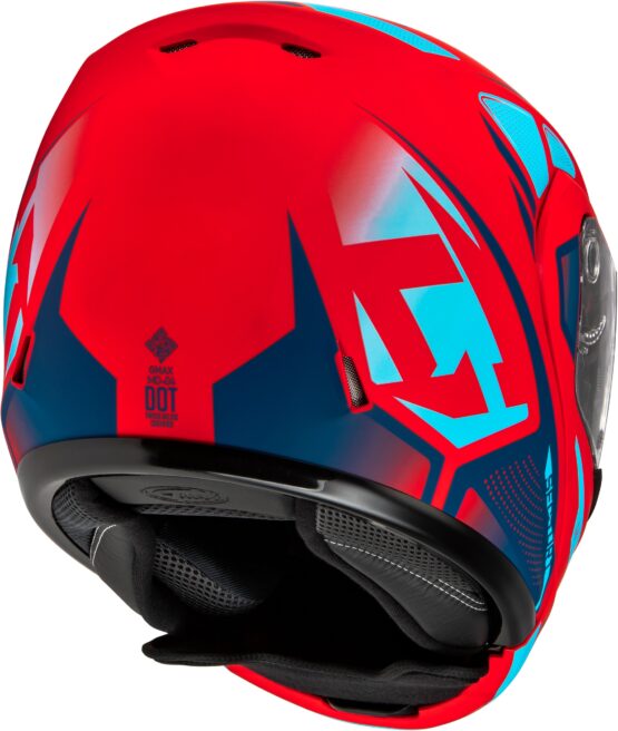 GMAX MD-04 Sector Modular Helmet Matte Red/Blue Small - Image 5