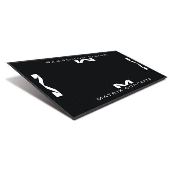 Matrix Concepts M40 Carpeted Work Mat Black/White 3.5'x7' - Image 2
