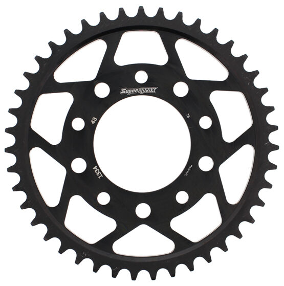 Supersprox Steel Rear Sprocket 43T Black 530 For 81-04 Triumph Honda