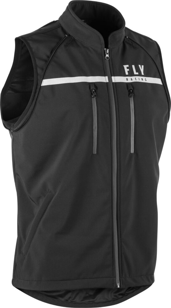 Patrol Softshell Jacket Black Medium - Image 3