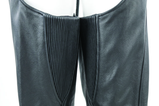Kuryakyn Sierra Leather Chaps Black Women's Small - Image 6