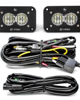 Baja Designs S2 Pro Wide Cornering Flush Mount LED Light Pod Kit (Pair)