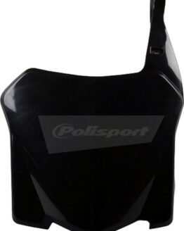 Front Number Plate - Black