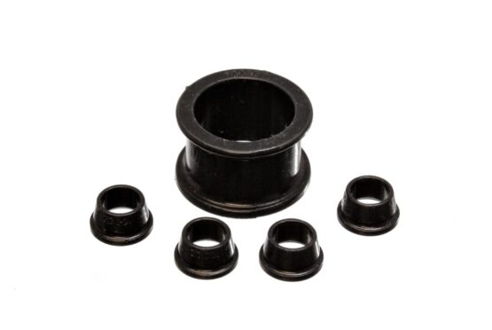 Black Power Steering Rack Bushing Set Fits 96-00 Civic/CRX, 99-00 Civic Si